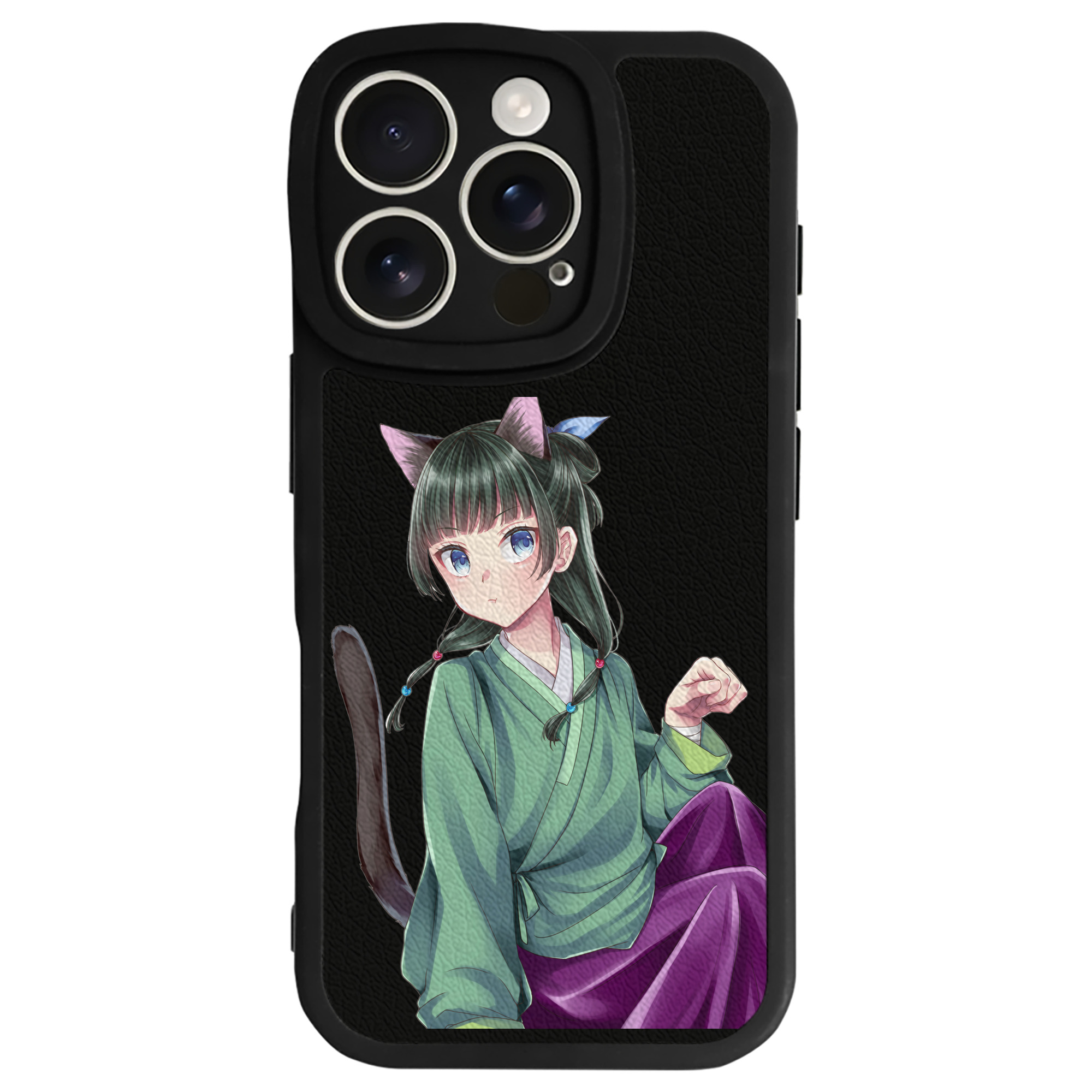 薬屋のひとりごと The Apothecary Diaries 【iPhone 16シリーズ対応】シリコンスマホケース（レザー調） 材質：シリコン